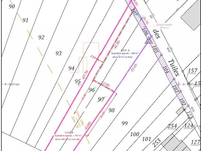 Terrain vente à Haguenau-Wissembourg, Oberhoffen-sur-moder