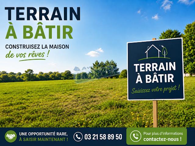 Terrain vente à Arras, Tincques
