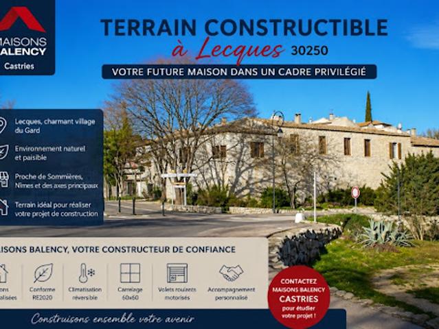 Terrain vente à Nîmes, Lecques