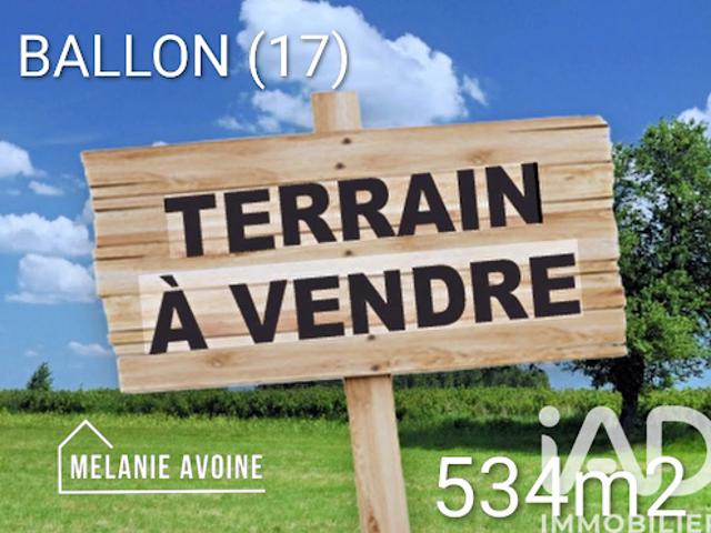 Terrain vente à Rochefort, Ballon