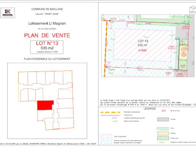 Terrain vente à Arles, Maillane