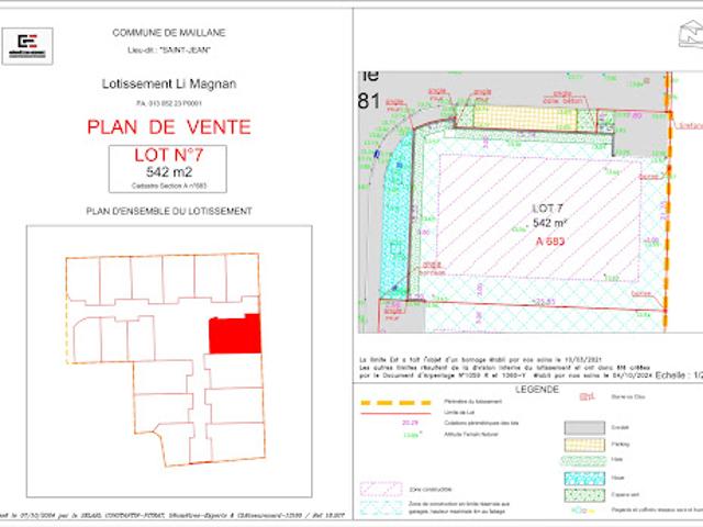 Terrain vente à Arles, Maillane