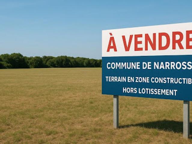 Terrain vente à Dax, Narrosse