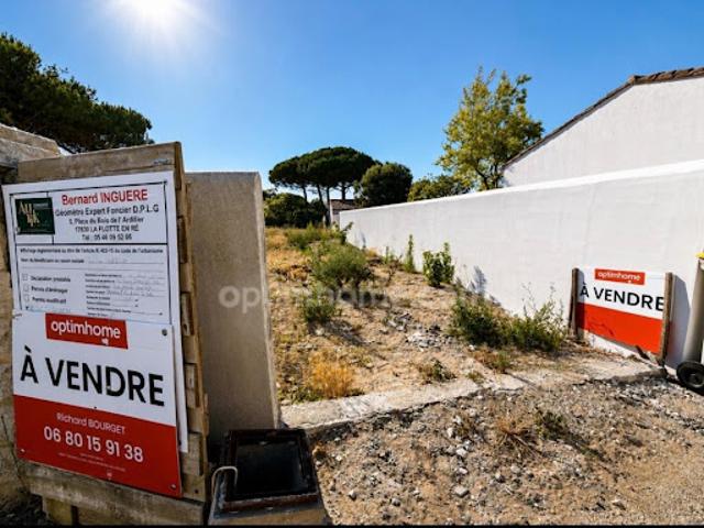 Terrain vente à La Rochelle, Le Bois-plage-en-ré