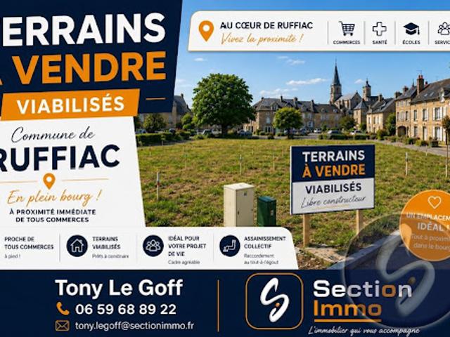 Terrain vente à La Grée, Ruffiac