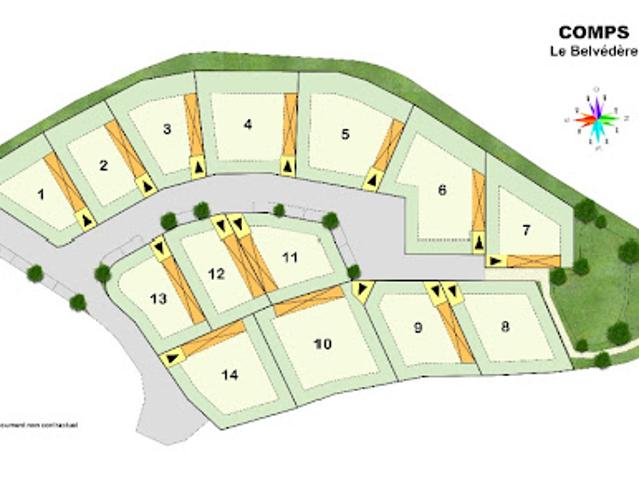 Terrain vente à Nîmes, Comps