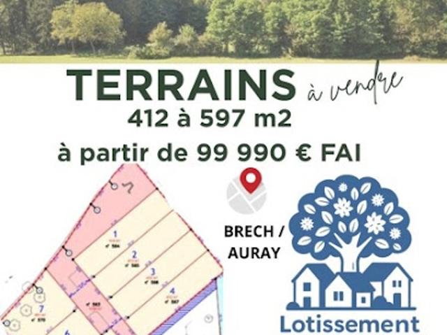 Terrain vente à Lorient, Bretagne
