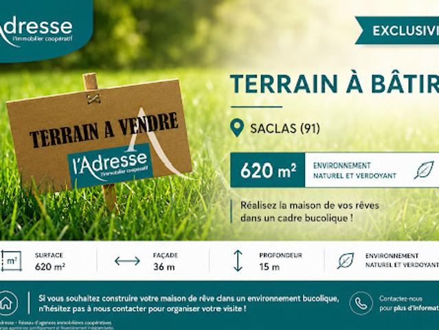 Terrain vente à Étampes, Saint-cyr-la-rivière