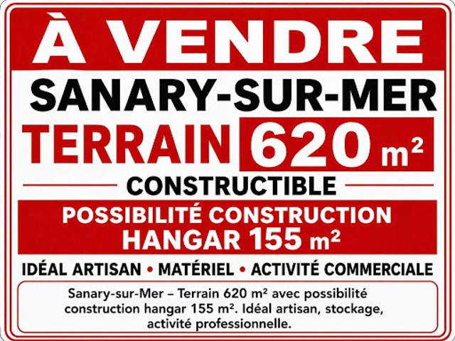 Terrain vente à Beaucours, Sanary-sur-Mer