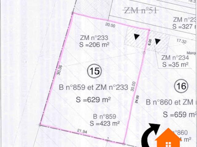 Terrain vente à Bailleau-l'Évêque, Eure-et-Loir