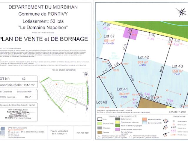 Terrain vente à Pontivy, Bretagne
