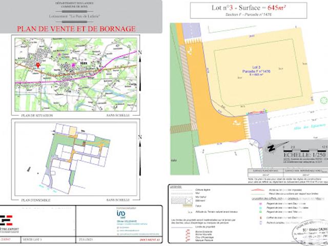 Terrain vente à France métropolitaine, Hinx