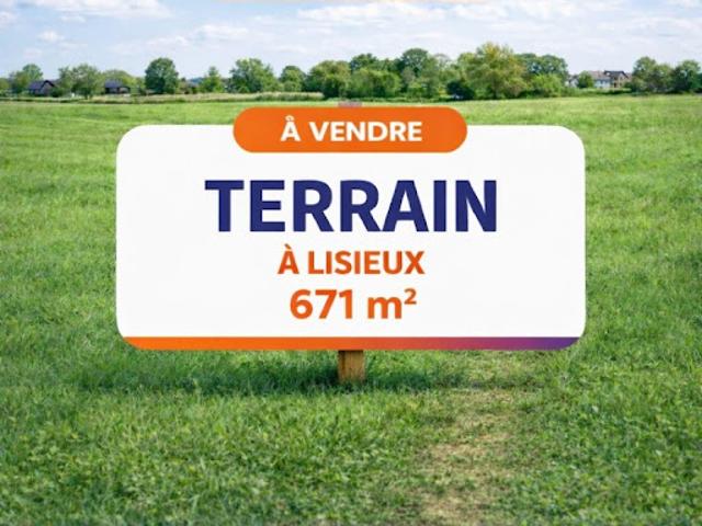 Terrain vente à Lisieux