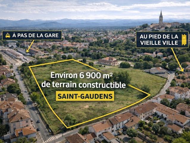 Terrain vente à Saint-Gaudens, Saint-gaudens