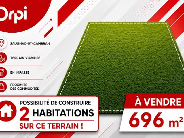 Terrain vente à Dax, Narrosse