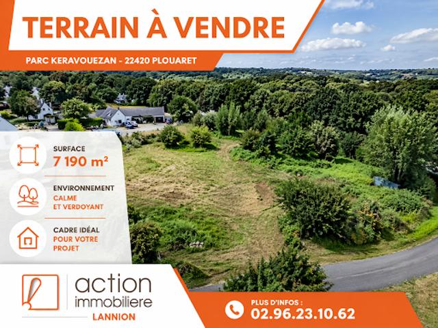 Terrain vente à Lannion, Bretagne