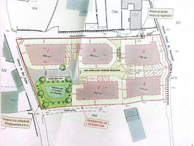 Terrain vente à Carpentras, Orange