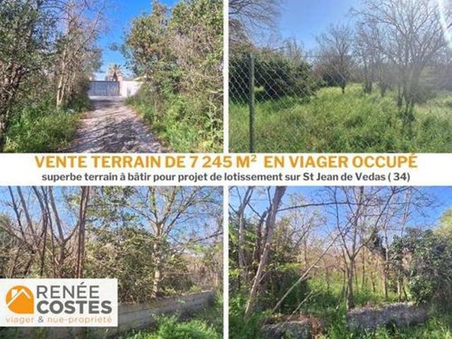 Terrain vente à Montpellier, Saint-jean-de-védas