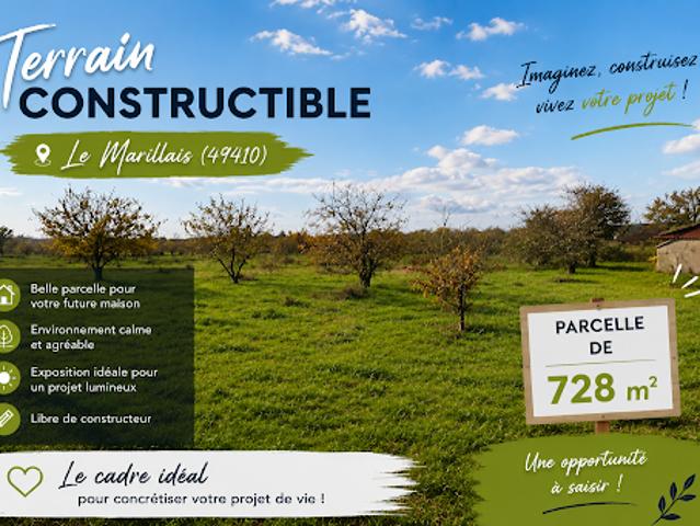 Terrain vente à Cholet, La Pommeraye