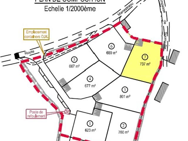 Terrain vente à Dax, Rivière-saas-et-gourby
