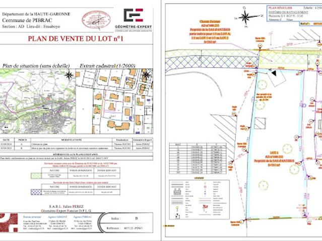 Terrain vente à Toulouse, Pibrac
