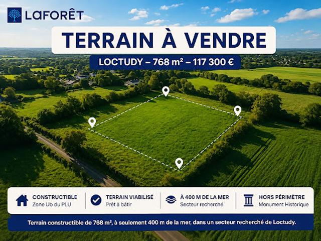 Terrain vente à Quimper, Bretagne