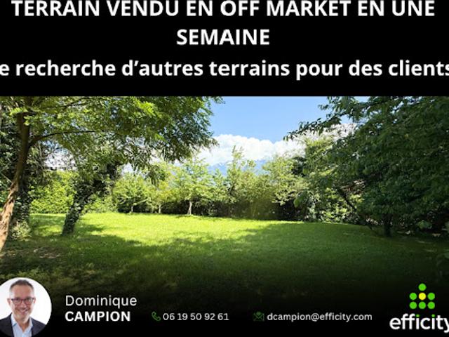 Terrain vente à Grenoble, Montbonnot-saint-martin