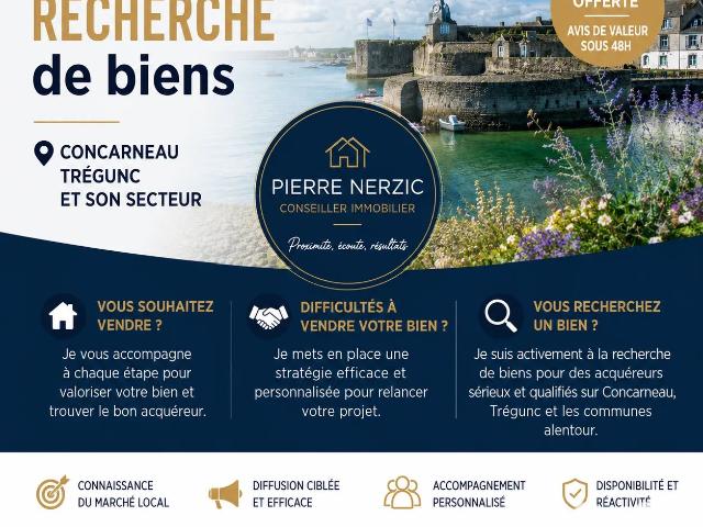 Terrain vente à Quimper, Bretagne