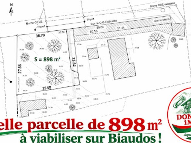 Terrain vente à Dax, Biaudos