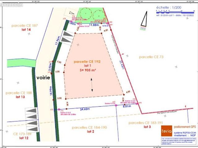Terrain vente à France métropolitaine, Cabriès