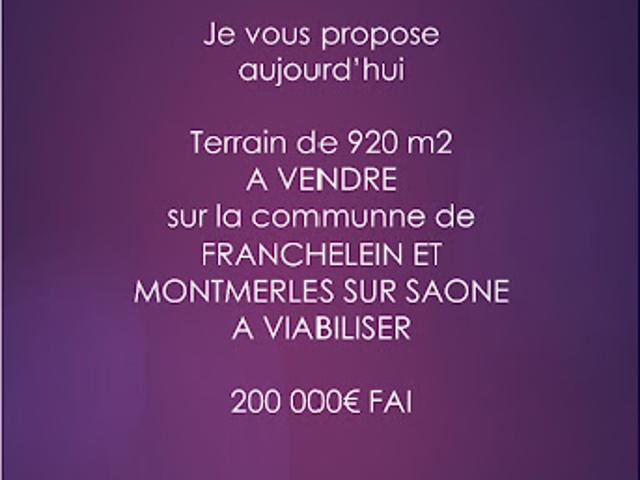 Terrain vente à Bourg-en-Bresse, Francheleins