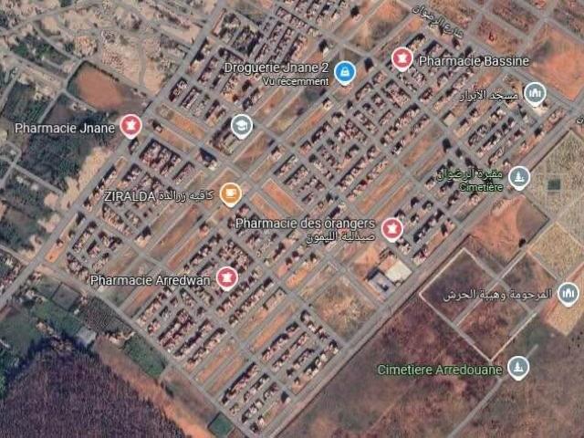 Terrain vente à Lyautey