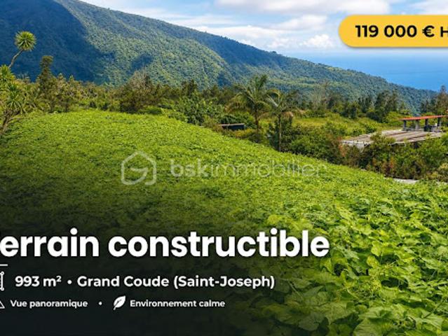 Terrain vente à La Réunion