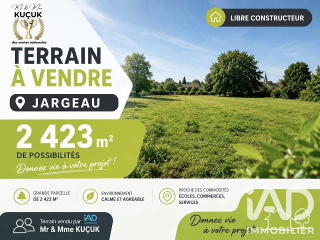 Terrain vente à Orléans, Jargeau