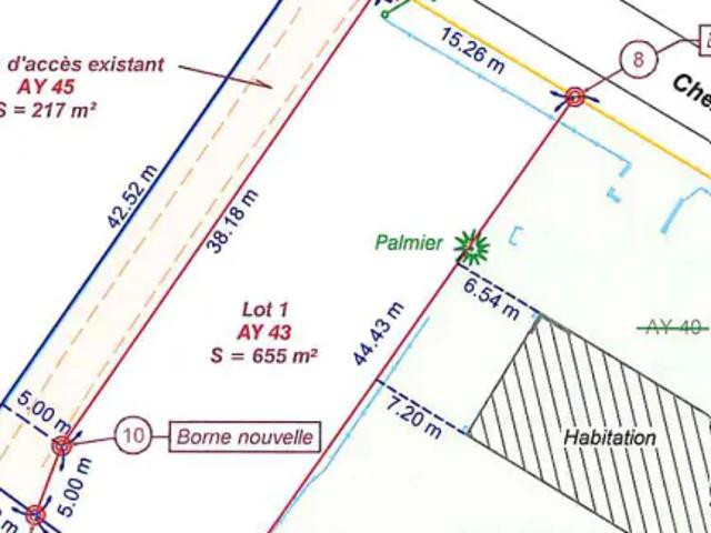 Terrain vente à Roques, Saint-Étienne-de-Tulmont