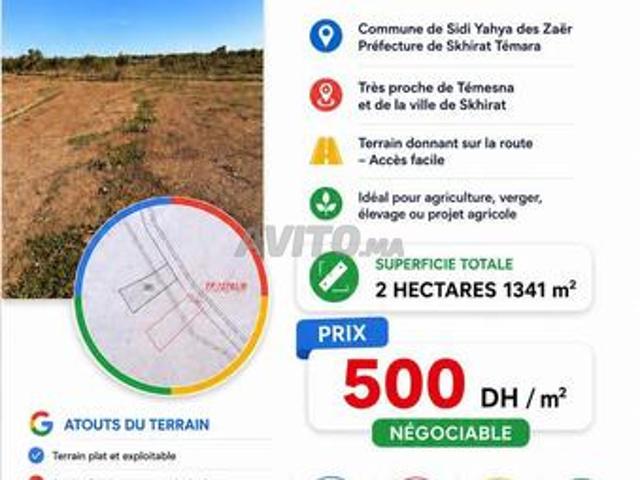 Propriété vente à Skhirat
