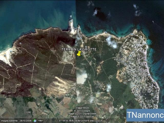 Terrain location à Bizerte Nord