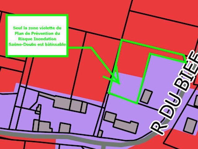 Terrain vente à Mont, Verjux