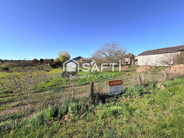 Terrain vente à Châtellerault, Monts-sur-guesnes