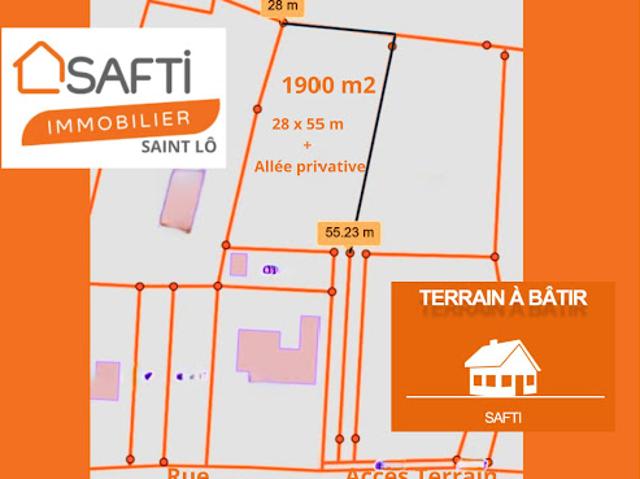 Terrain vente à Saint-Lô, Le Mesnil-rouxelin