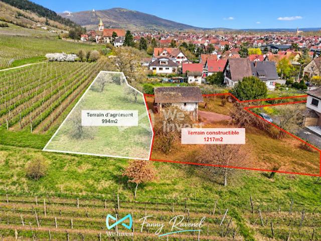 Terrain vente à Sélestat-Erstein, Châtenois