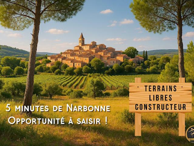 Terrain vente à Narbonne