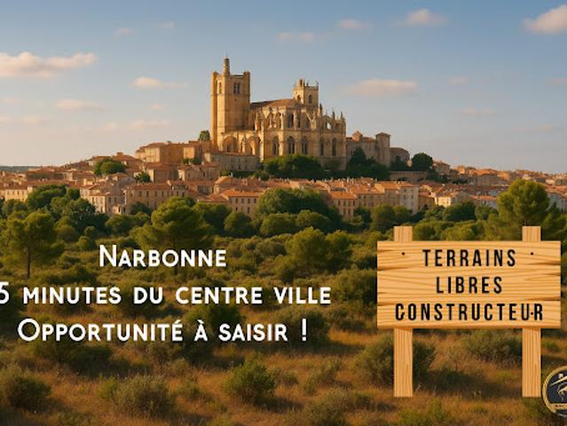 Terrain vente à Narbonne