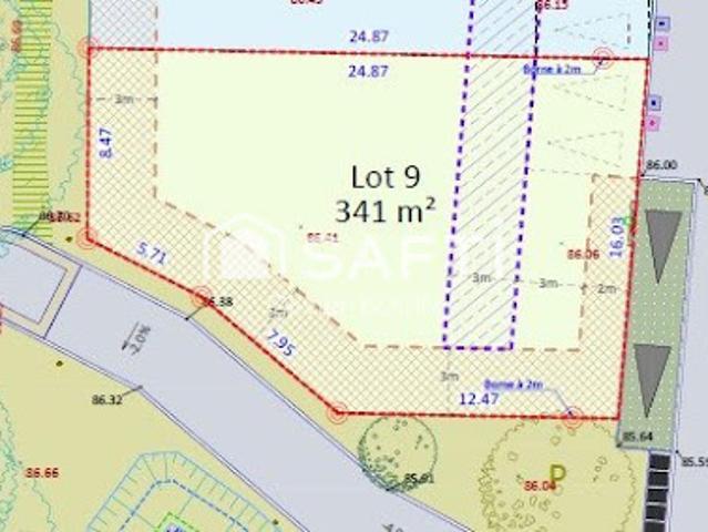 Terrain vente à Zone artisanale du Vern, Landivisiau