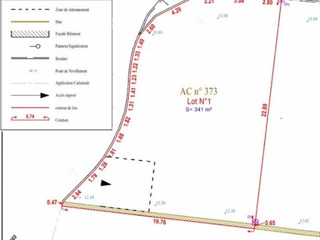Terrain vente à Fontenay-le-Comte, Saint-michel-en-l'herm