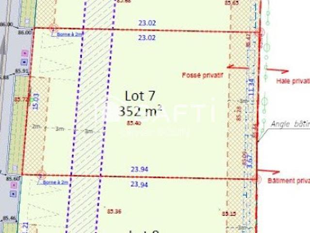Terrain vente à Zone artisanale du Vern, Landivisiau