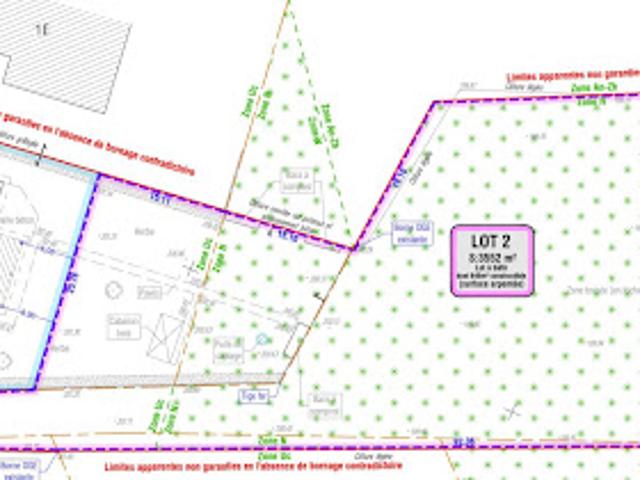 Terrain vente à Les Sous-Nevres, Saint-romain-de-jalionas