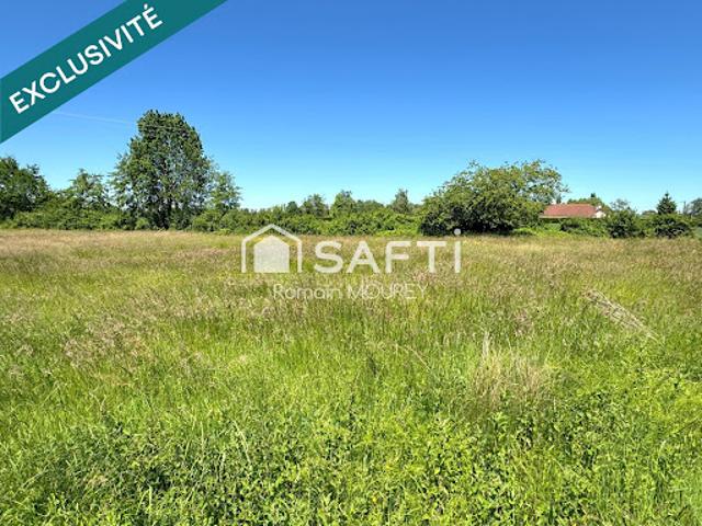 Terrain vente à Louhans-Châteaurenaud, Bruailles