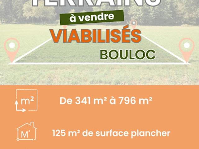 Terrain vente à Toulouse, Bouloc