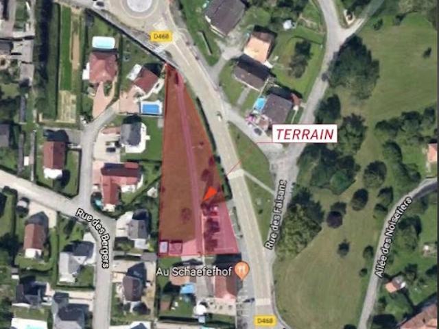 Terrain vente à Kembs, Collectivité européenne d'Alsace